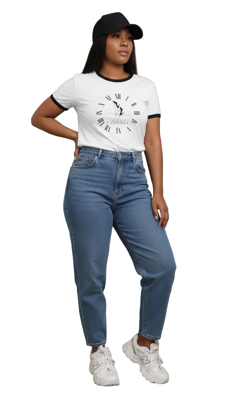 Hourglass Clock T-Shirt | Vintage Roman Numerals