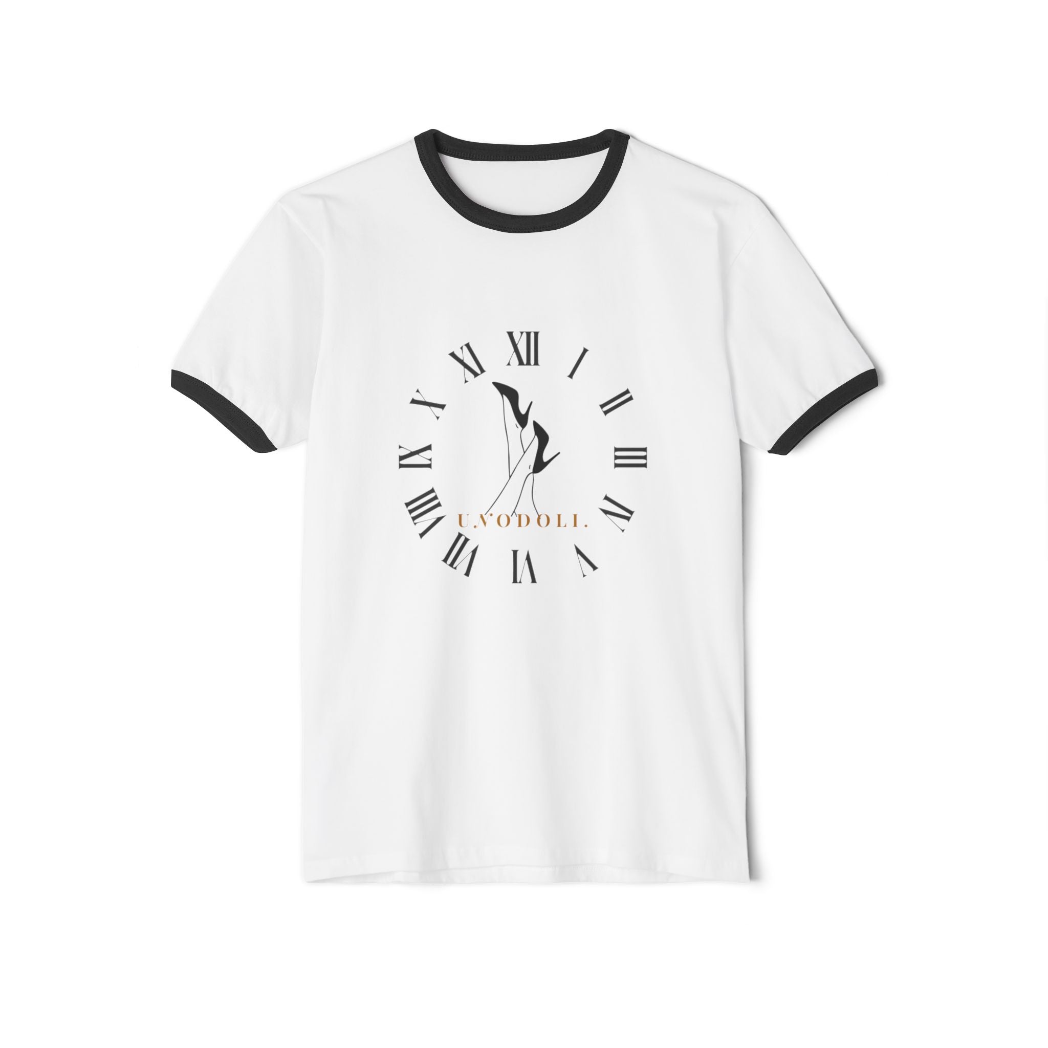 Hourglass Clock T-Shirt | Vintage Roman Numerals